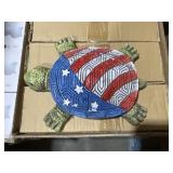 Turtle Garden/Stepping Stones w National Flag x2