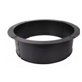 RTA D&S 33'DIA Round Fire Ring in Black