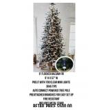9' Flocked Balsam Fir