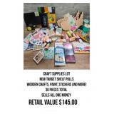 Craft Supplies Lot