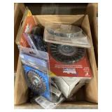 Box Lot Assorted Sizes Wire Brushes