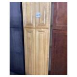 24" x 96" Mocha Maple Pantry