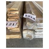 Unfinished Poplar Door Stop x 2 Bundles