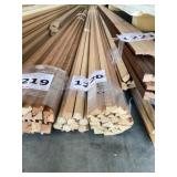 Unfinished Oak Base Cap x 2 Bundles