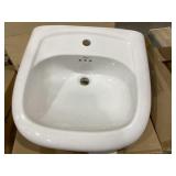 21-1/2"L Wall Hung Lavatory Sink in White x 2