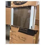 32" x 80-81" Full-View Storm Door in White