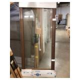 36" x 82" Full-View Storm Door in Brown