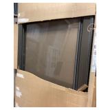 33" x 80-81" Full-View Storm Door in Brown