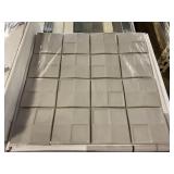 12" x 12" Boutique 3D Square Steel Tile x 54Pcs