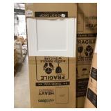 28" x 80" Pre-Finished White MDF Door Slabs x 3