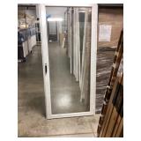 36" x 80" Full-View Storm Door in White