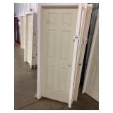 28" x 80" LH 6-Panel MDF Interior Door in Tan