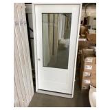 36" x 80" RH 3/4 View Fiberglass Ext. Door