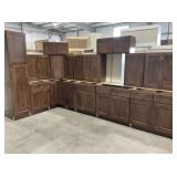 15pc Silvercreek Rustic Hickory 30" Kitchen
