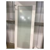 30" x 80" Pre-finished White Full View Door Slab