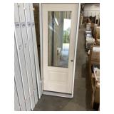 30" x 80" LH 3/4 View Fiberglass Ext. Door