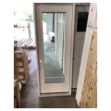 30" x 80" RH Full View Fiberglass Ext. Door