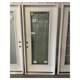 36" x 80" RH Fiberglass FV Deco Exterior Door