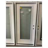 36" x 80" LH Fiberglass FV Privacy Exterior Door