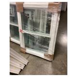 37-1/2" x 27-1/2" White Vinyl Slider Window