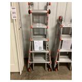 Leveler  Model 22 Aluminum Articulated Ladder