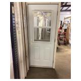 32" x 80" 1/2" View Steel Exterior Door in