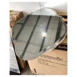 24" x 20" Frameless Deco Mirror