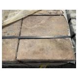 Mixed Length Landscape Pavers in Brown