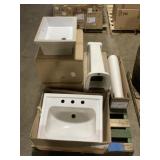 Mixed Lot of Pedestals and Sinks for One Money