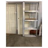 36" x 80" Aluminum Framed Pocket Door