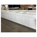 Mixed Lot of MDF Base Cabinets in White x 5