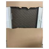 64" x 80" White Patio Screen Door