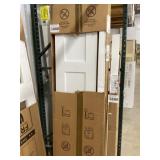 18" x 80" Pre-Finished White 3-Panel Door Slab