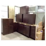 10 Pc Java Shaker Cabinet Set