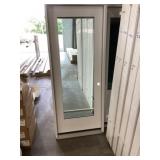 32" x 80" LH Full View Fiberglass Exterior Door