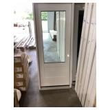 32" x 80" LH 3/4 View Fiberglass Exterior Door