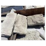 Bergamo Bianco Marmo Flat Facestone Pallet x 2