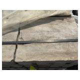 Mixed Length Landscape Pavers in Gray