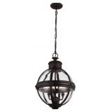 Feissï¿½ 3-Bulb Pendant Light in Bronze