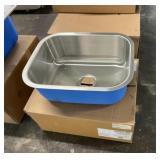 23" x 18" Stainless Single Bowl Sink