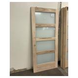 36" x 80" RH 4-Lite White Cedar Door Slab