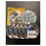 Mixed 150T All Steel Plywood Saw Blades x 7