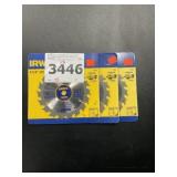 Irwin 5-3/8" 18T Carbide Tipped Saw Blades x 3