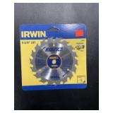 Irwin 5-3/8" 18T Carbide Tipped Saw Blades x 3