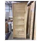 24" x 80" LH Pine 5-Panel Interior Door