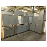 15pc. Silvercreek Platinum Shaker 36" Kitchen