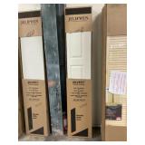 30" MDF Bifold Door x 2