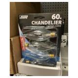 Case of Feit 60W Candelabra Clear Bulbs x 2