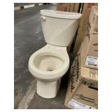 American Standard Round Front Toilet In Bone