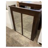 30" x 8" x 32" Wood Medicine Cabinet